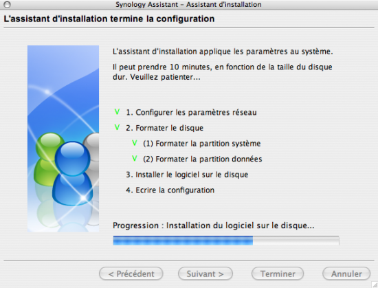 Installation de la configuration