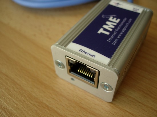 TME Ethernet Thermometer connector